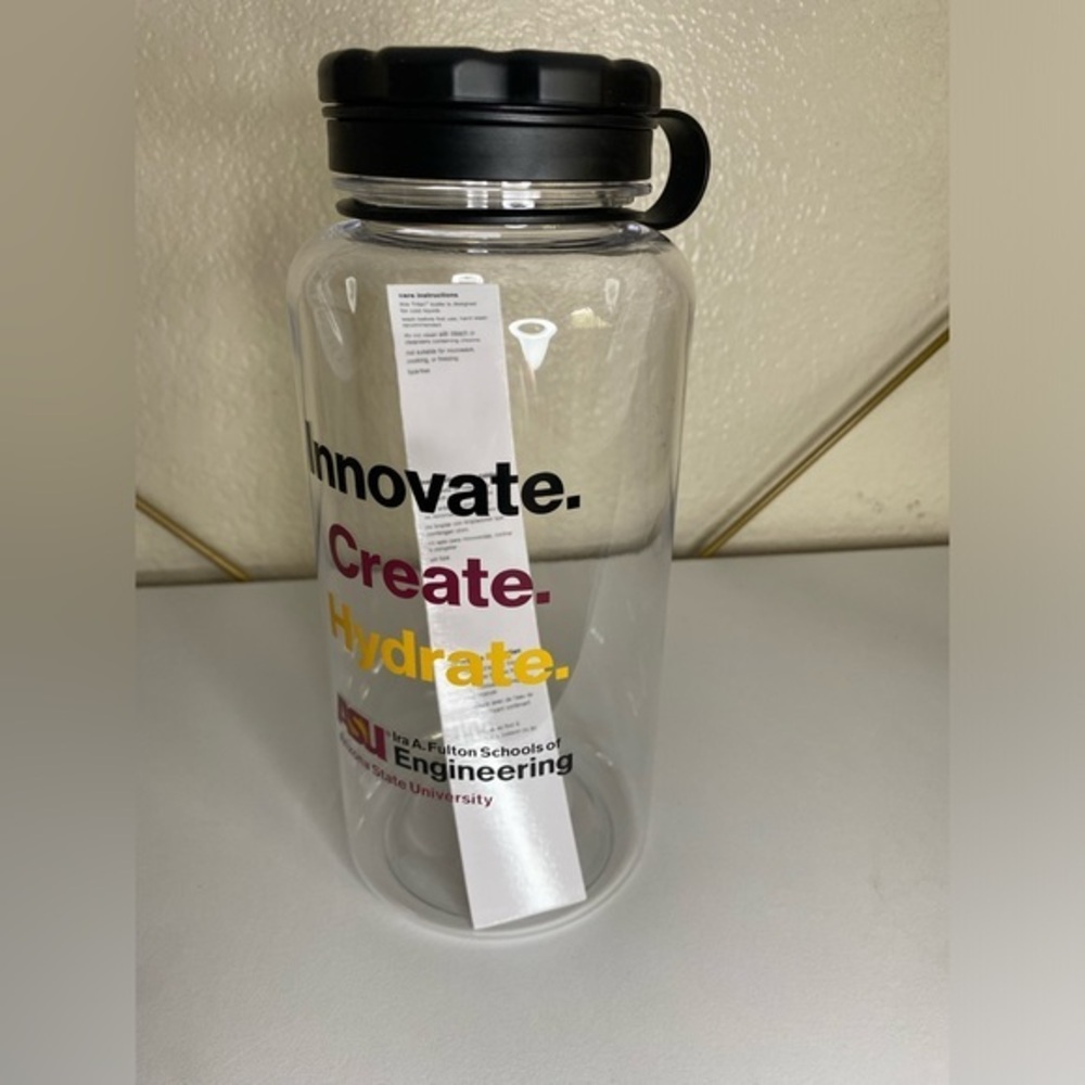 Arizona State University- Fulton Schools of Engineering 34 ounce waterbottle NWT